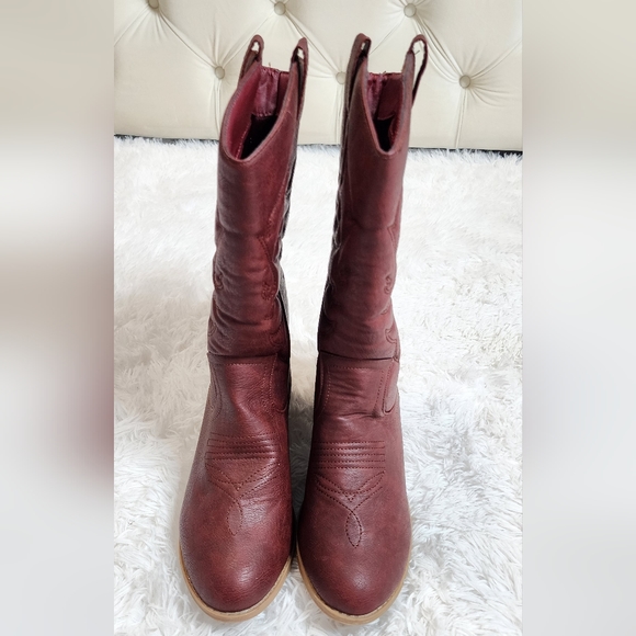 Karyn's Special - Size 11 - Women's Cowboy Cowgirl Pointed Toe Stitched Boots - Picture 3 of 15